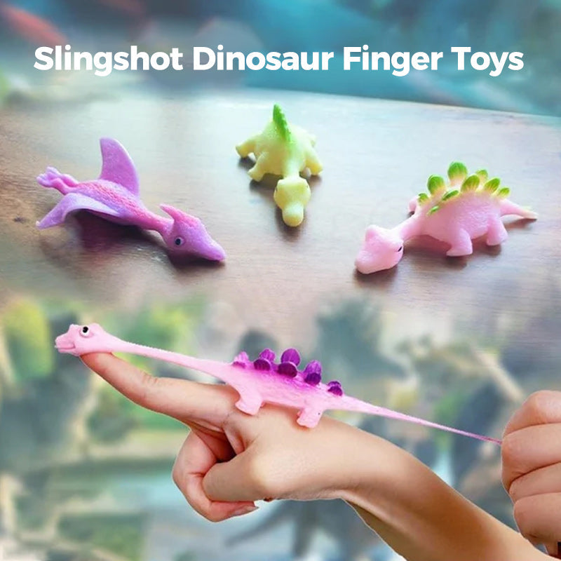 Schleuder-Dinosaurier-Fingerspielzeug