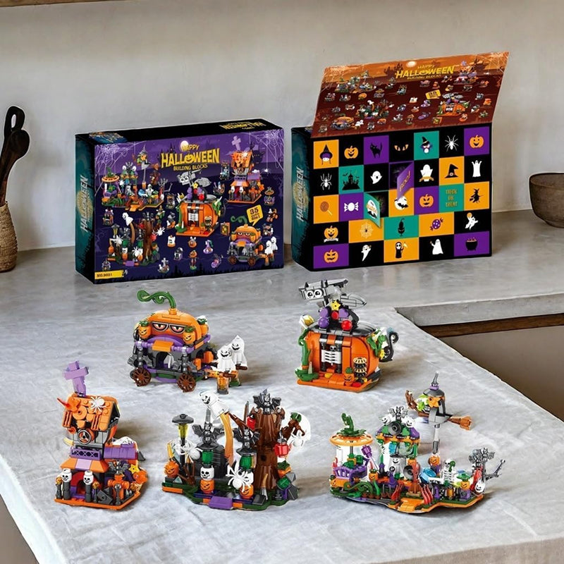 Halloween-Baustein-Überraschungsbox