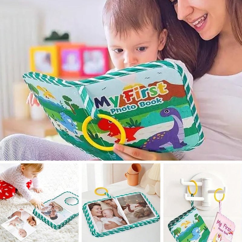 Mein erstes Baby-Fotobuch mit sicherem Spiegel