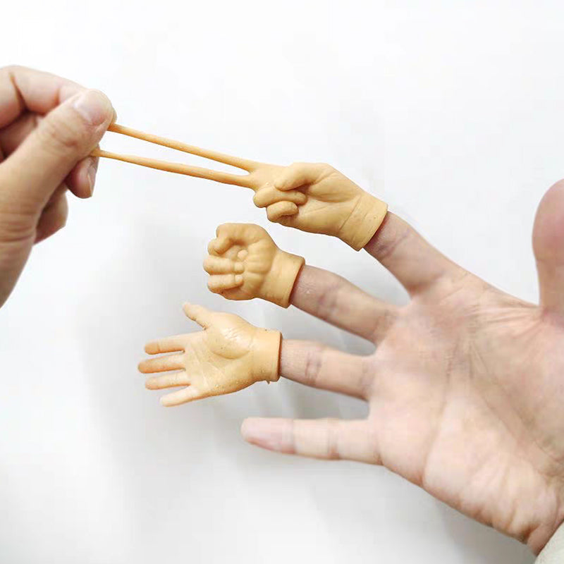 Lustige Mini-Fingerhände