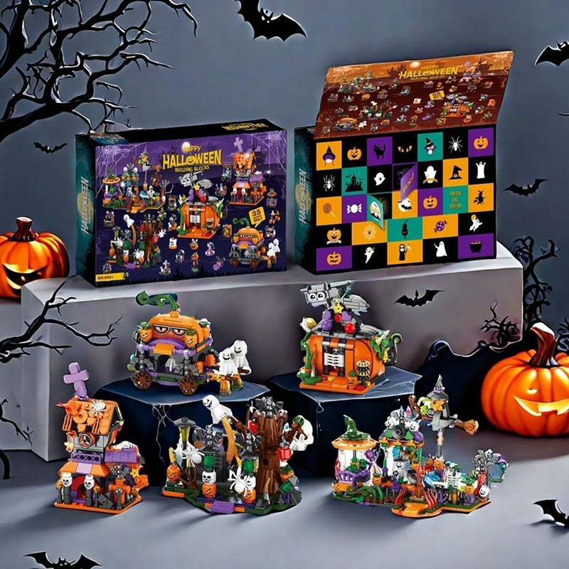 Halloween-Baustein-Überraschungsbox