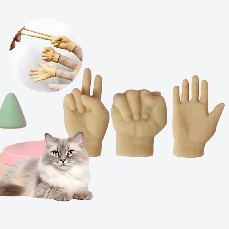 Lustige Mini-Fingerhände