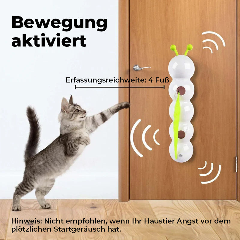 Interaktives elektrisches Katzenspielzeug „Raupe“