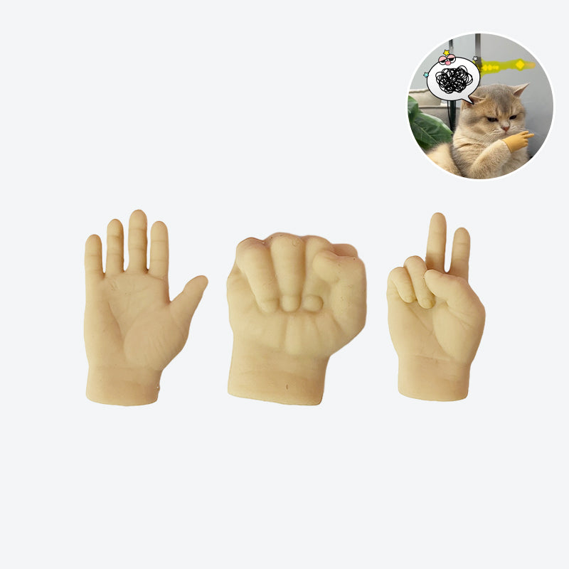 Lustige Mini-Fingerhände