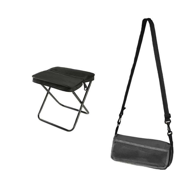 Klappbarer Rucksackhocker