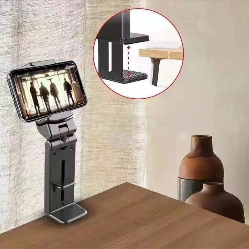360 Grad drehbarer, multifunktionaler, faltbarer und versenkbarer Telefonhalter