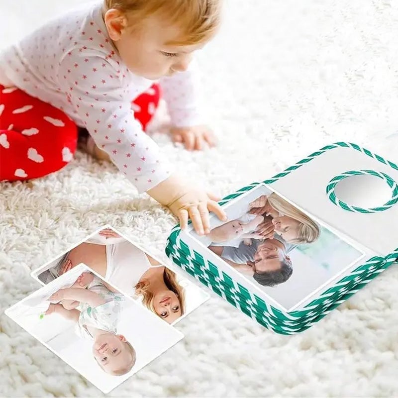 Mein erstes Baby-Fotobuch mit sicherem Spiegel