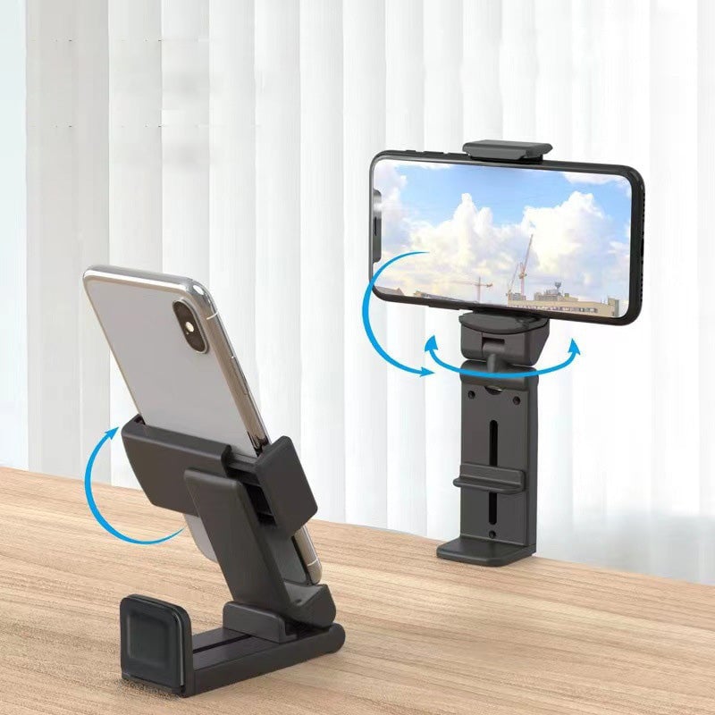 360 Grad drehbarer, multifunktionaler, faltbarer und versenkbarer Telefonhalter