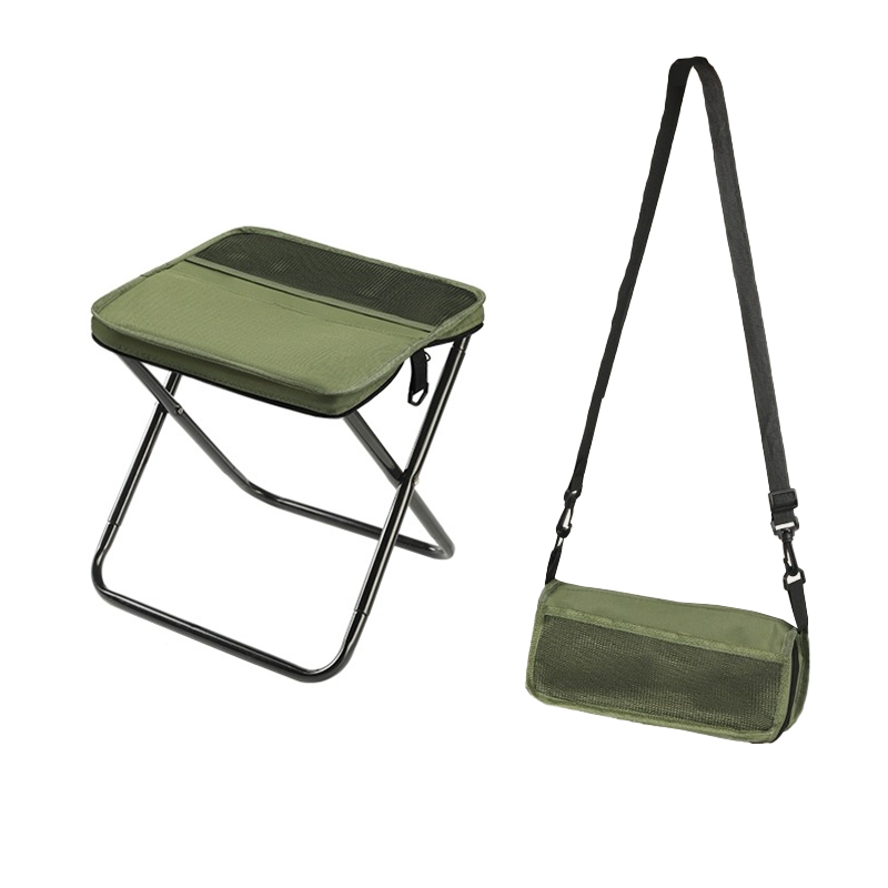 Klappbarer Rucksackhocker