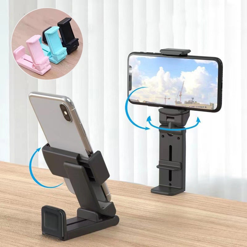 360 Grad drehbarer, multifunktionaler, faltbarer und versenkbarer Telefonhalter
