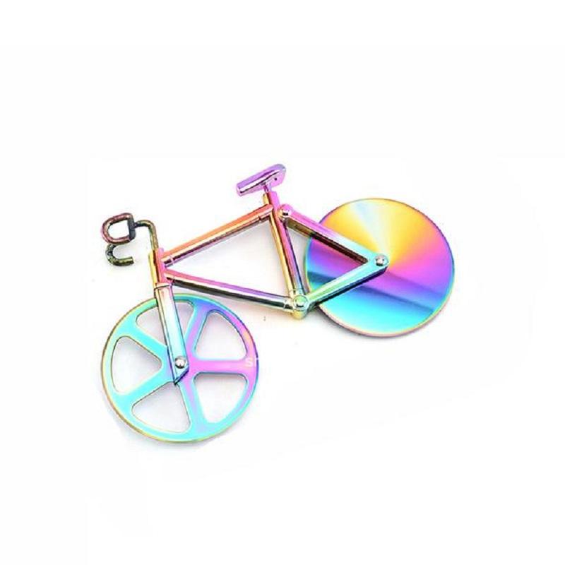 Praktischer Fahrrad Pizzaschneider