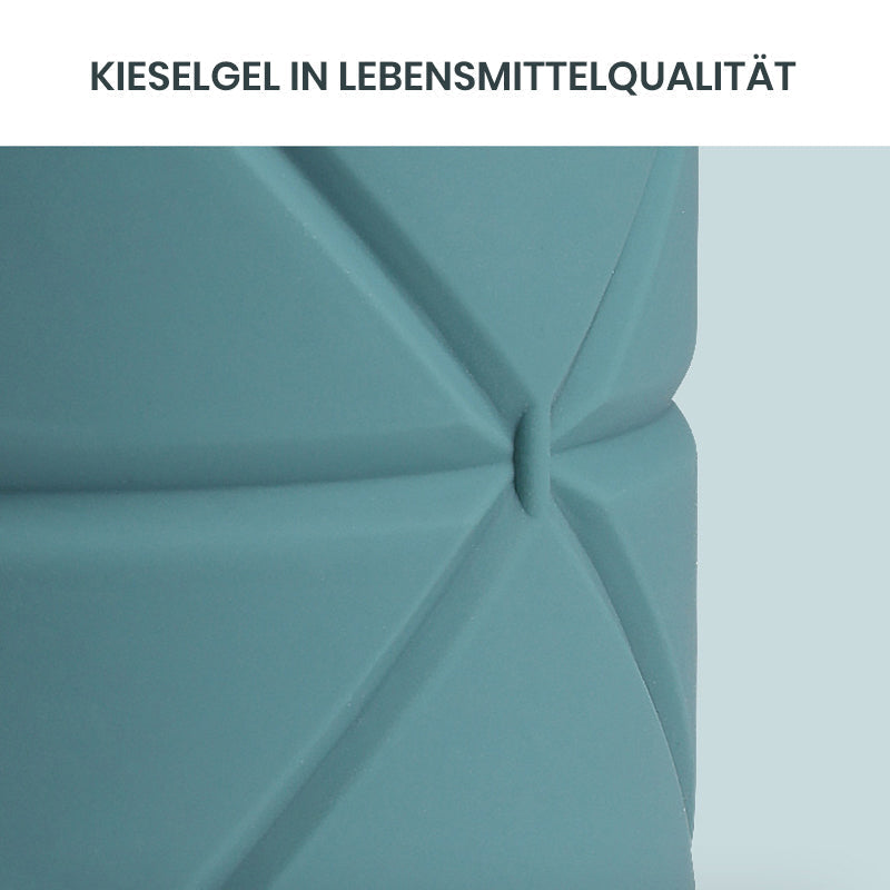 Faltbare Wasserflasche aus Silikon